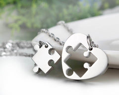 Love Pendant Necklace Couple Jewelry - ProTrendyz