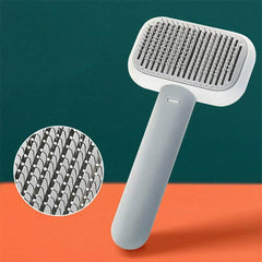 New Pet Cat Dog Hair Brush Hair Massage Comb Open-Knot Brush Grooming Cleaning Tool Stainless Steel Comb - ProTrendyz