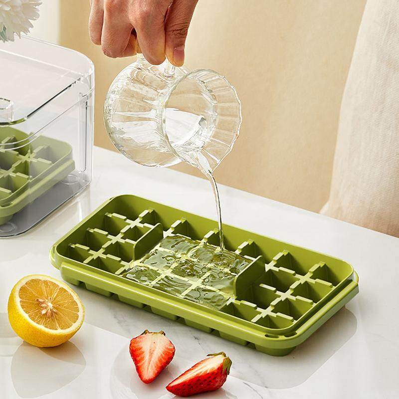 28 56 Grids Reusable Ice Mold Ice Cubes Tray DIY Moulds Ice Cubes Maker Release Homemade Ice Cubes Tray Mold Home Ice Making Tool - ProTrendyz