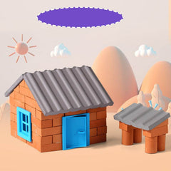 Educational Toys Little Mason Toys Mini Build A House - ProTrendyz