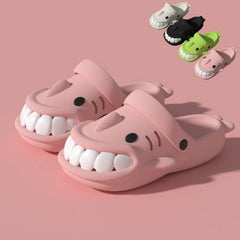 New Cute Funny Shark Slippers Summer Outerdoor Garden Shoes Indoor Non-Slip Floor Home Slipper - ProTrendyz