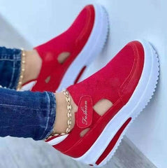 Women's Sneakers Summer New Ladies Casual Low Wedge Breathable Non-Slip Comfort Feamle Sport Shoes Mesh Shoes Fashion Style - ProTrendyz