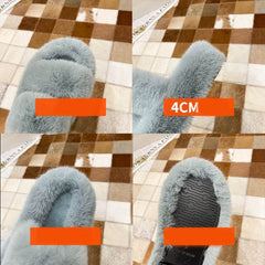 Fuzzy Slippers Women House Shoes Fluffy Bedroom Slippers - ProTrendyz