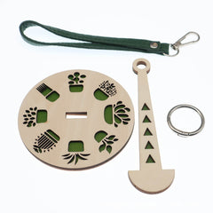 Portable Wrist Yarn Rack Wooden Craftwork - ProTrendyz