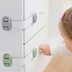 Home Baby Safety Protection Lock Anti-Clip Hand Door Closet Cabinet Locks Fo Fridge Cabinet Drawer Box Safe Lock For Kids No Tools Or Drilling Child Safety Cabinet Proofing Cabinet Drawer Door Latches - ProTrendyz