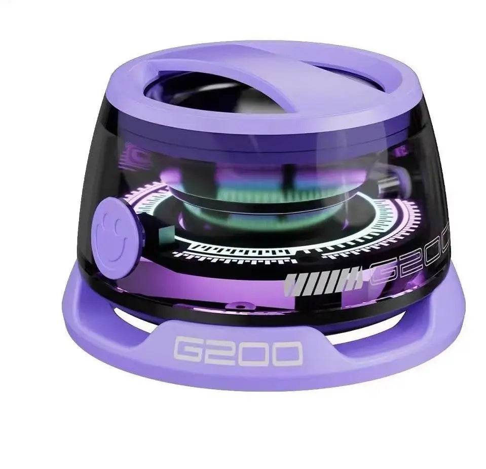 Portable Bluetooth Speaker G200 RGB Lighting Speaker BT5.3 Mini Sound Box 7 Hours Playback Magnetic Phone Holder - ProTrendyz
