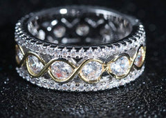 Elegant Female Zircon Stone Ring Finger Rings For Women Promise Love Valentine's Day Gifts - ProTrendyz