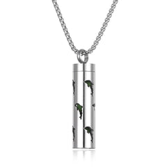 Aromatherapy Pendant Perfume Bottle Essential Oil Titanium Steel - ProTrendyz