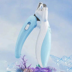 Pet Nail Clippers Dog Nail Clippers Cat Nail Clippers LED Electric Nail Grinder Pet Supplies LED Light Pet Nail Clippers - ProTrendyz