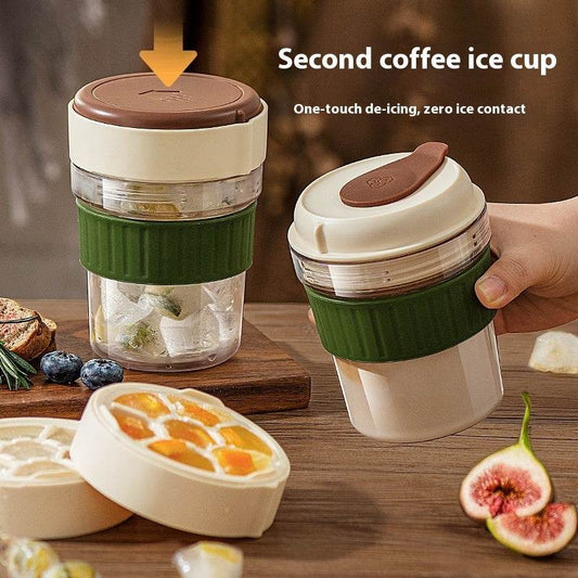 Cold Cup Portable Coffee With Ice Tray - ProTrendyz