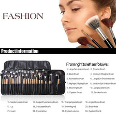 Gift Bag Of 24 Pcs Makeup Brush Sets Professional Cosmetics Brushes Eyebrow Powder Foundation Shadows Pinceaux Make Up Tools - ProTrendyz