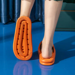 Home Indoor Non-Slip Bathroom Bath Soft Bottom Deodorant Couples Sandals - ProTrendyz