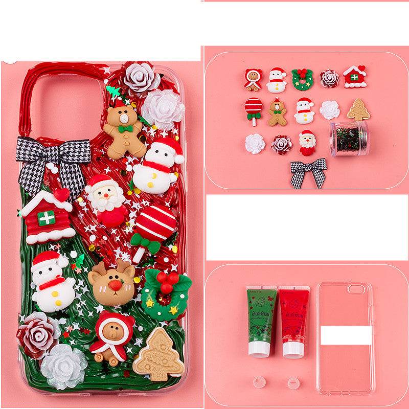 Diy Cream Gel Mobile Phone Case Set Cute Element Resin Accessories - ProTrendyz