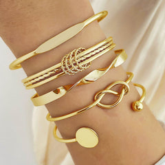 Creative Simple Temperament Lady Twisted Hip Hop Style Bracelet - ProTrendyz