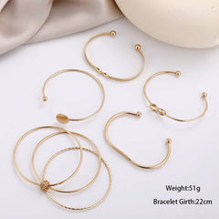 Creative Simple Temperament Lady Twisted Hip Hop Style Bracelet - ProTrendyz