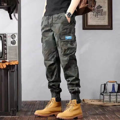 Camouflage Cargo Pants Men's Trousers With Pockets Fashion Casual Loose Tapered Pants - ProTrendyz