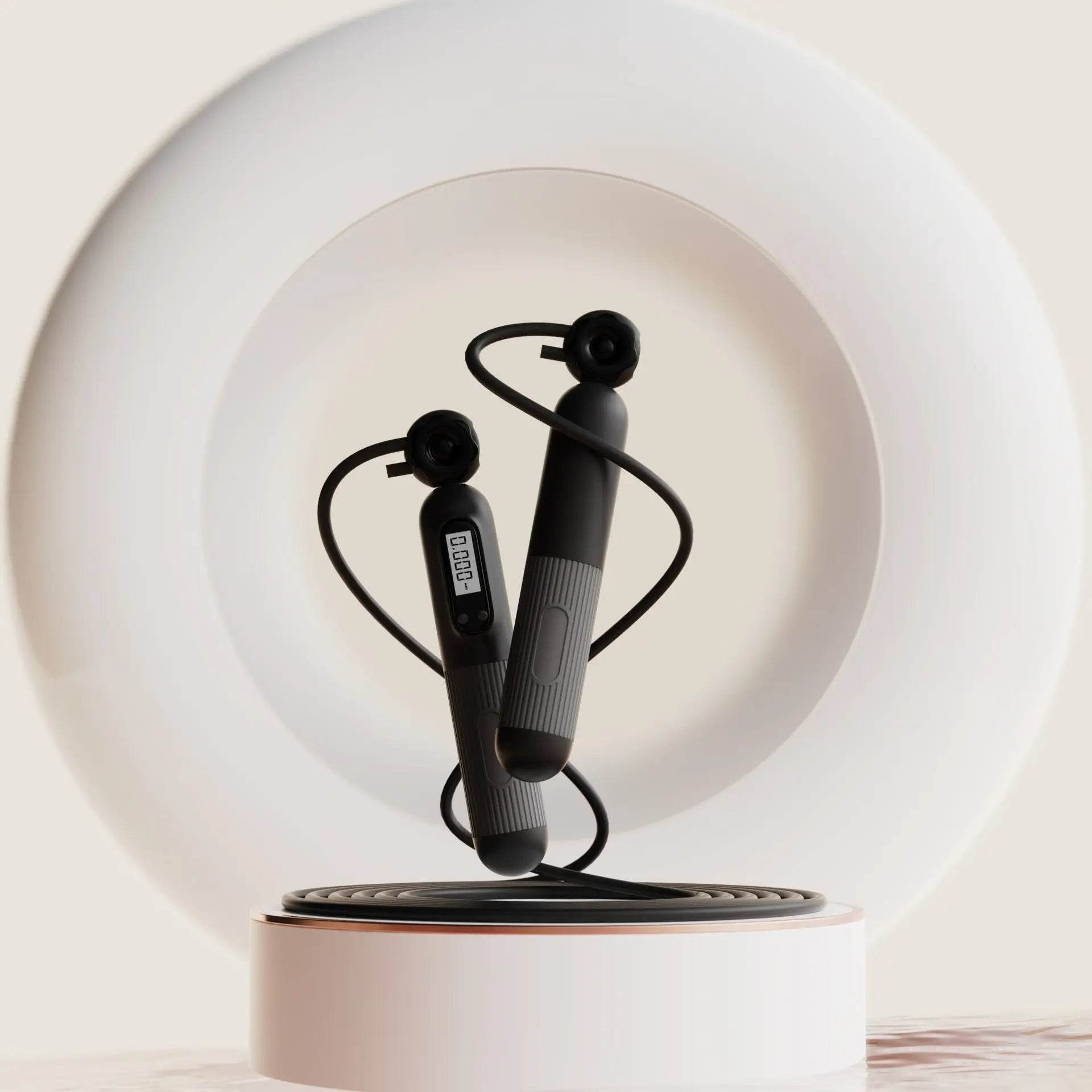 Jump Rope With Counter, Adjustable Skipping Rope With Calorie Counter, Smart Skipping Rope For Fitness Exercise And Weight Lose - ProTrendyz