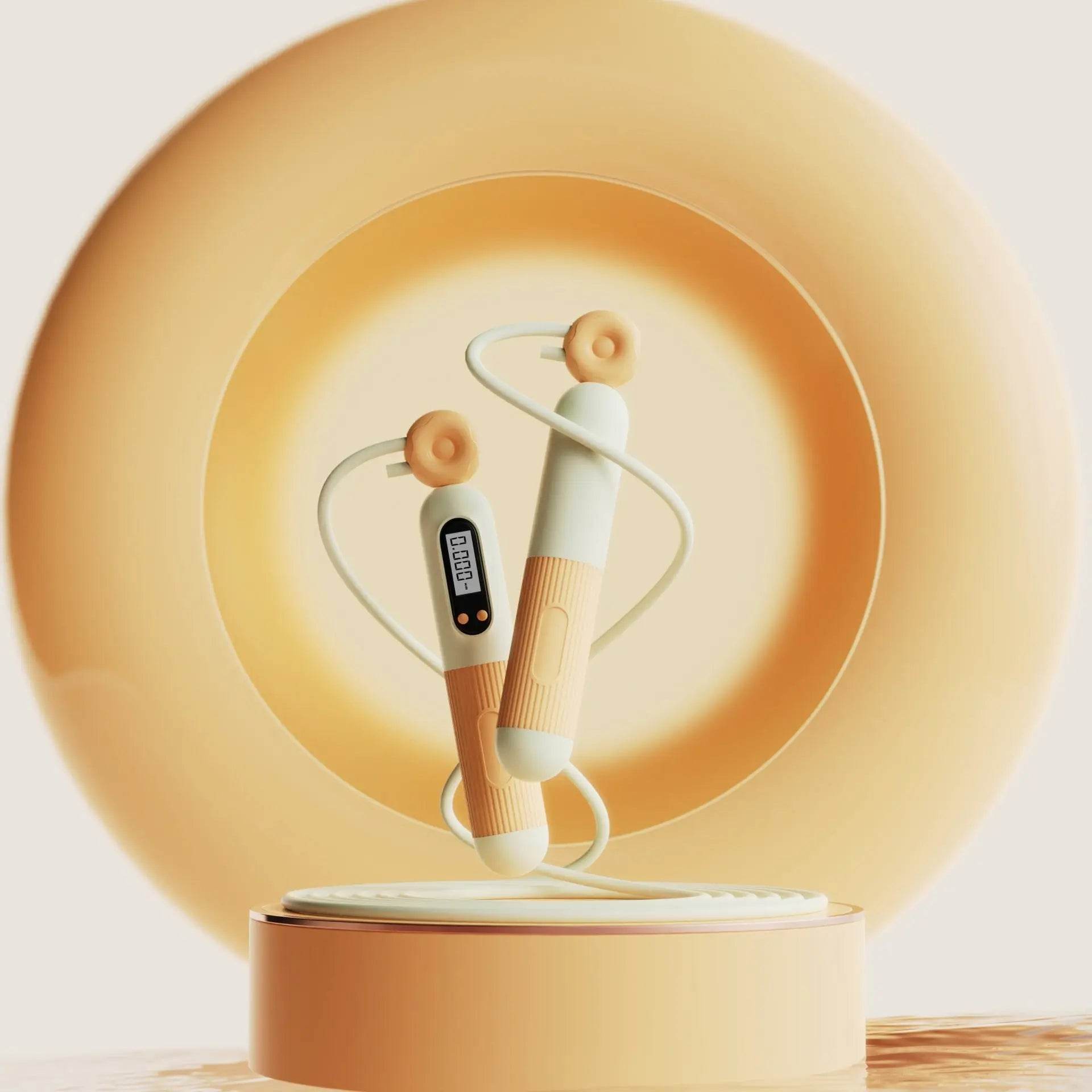 Jump Rope With Counter, Adjustable Skipping Rope With Calorie Counter, Smart Skipping Rope For Fitness Exercise And Weight Lose - ProTrendyz