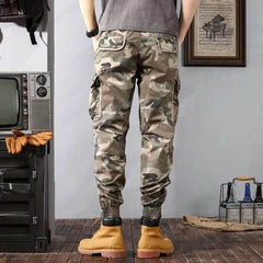 Camouflage Cargo Pants Men's Trousers With Pockets Fashion Casual Loose Tapered Pants - ProTrendyz
