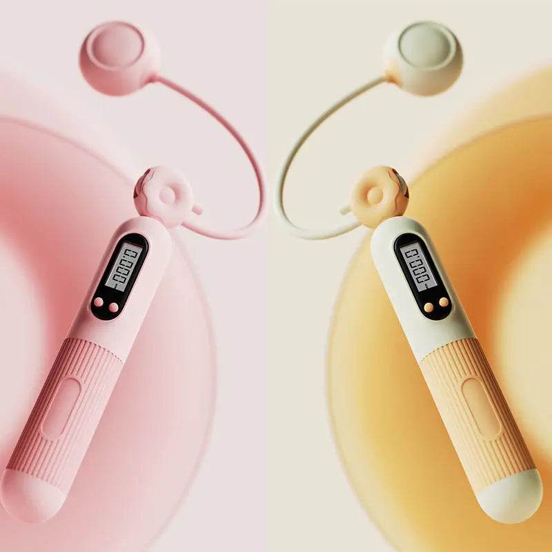 Jump Rope With Counter, Adjustable Skipping Rope With Calorie Counter, Smart Skipping Rope For Fitness Exercise And Weight Lose - ProTrendyz