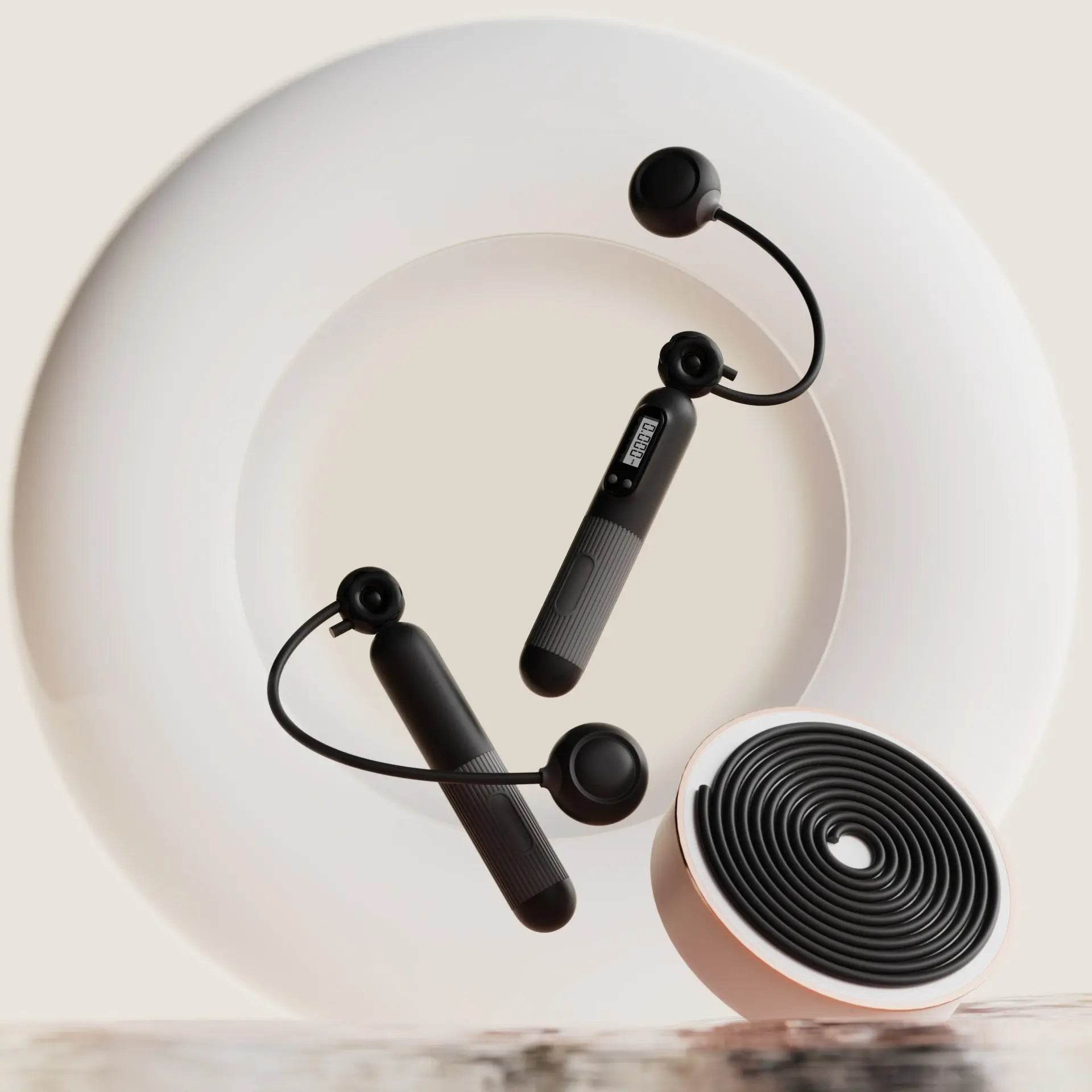 Jump Rope With Counter, Adjustable Skipping Rope With Calorie Counter, Smart Skipping Rope For Fitness Exercise And Weight Lose - ProTrendyz