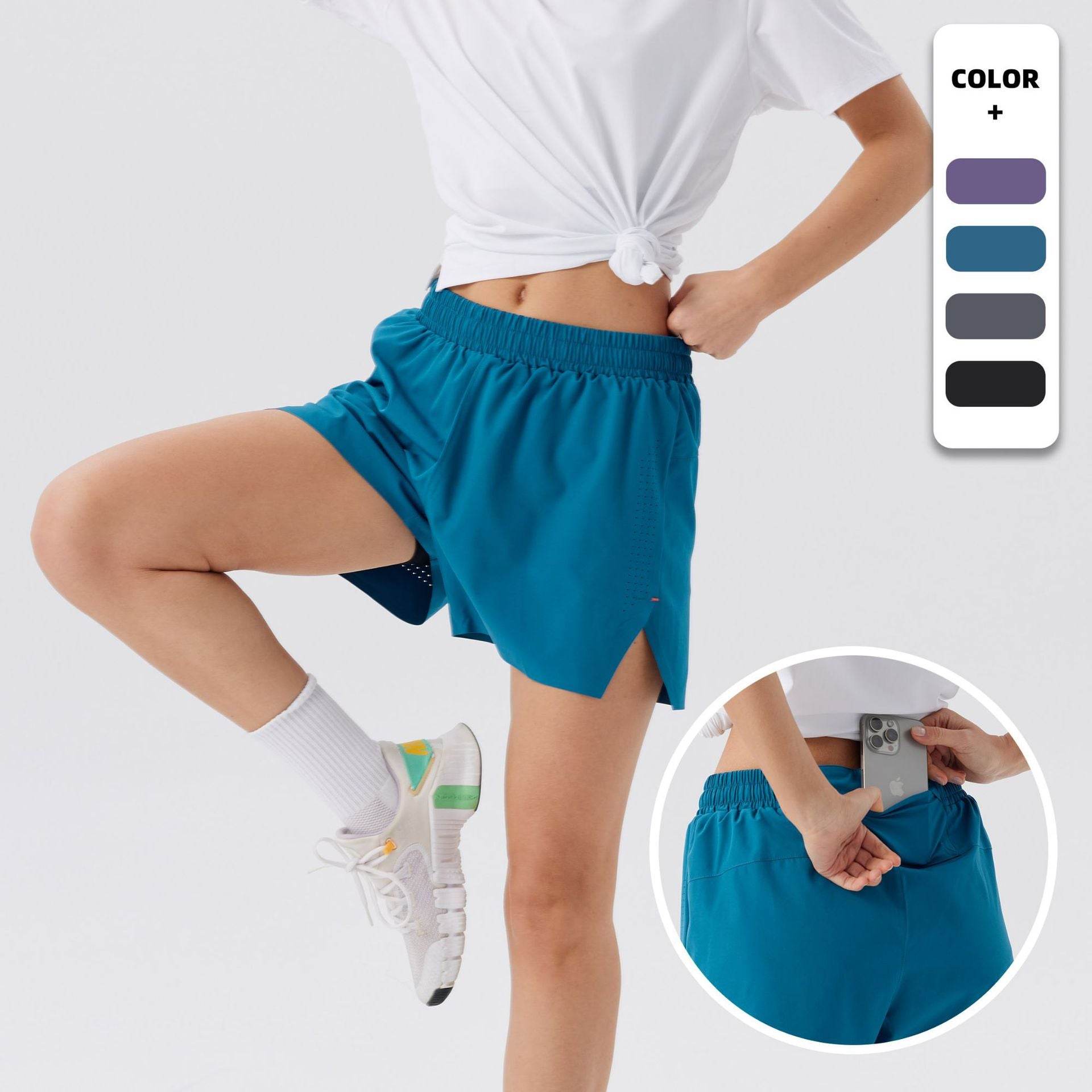 Running Dry Pants Outdoor Sports Double-layer Pants - ProTrendyz