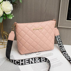 Small Messenger Bag For Women Trend Lingge Embroidery Female Shoulder Bags Fashion Chain Ladies Crossbody Purse - ProTrendyz