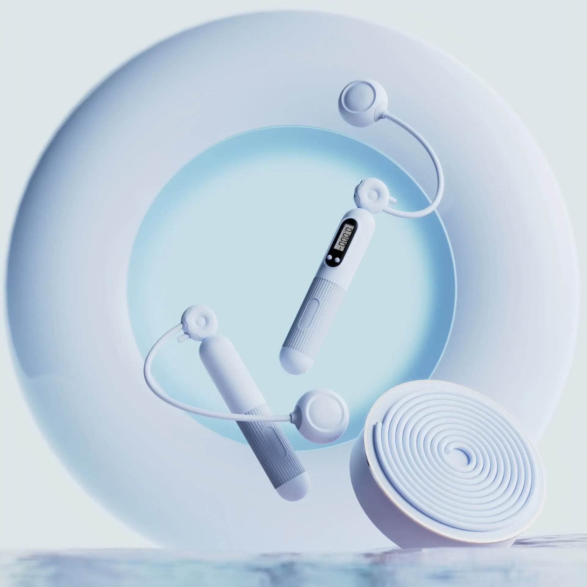 Jump Rope With Counter, Adjustable Skipping Rope With Calorie Counter, Smart Skipping Rope For Fitness Exercise And Weight Lose - ProTrendyz