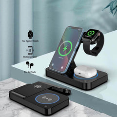 Folding Three-in-one Wireless Charging Stand - ProTrendyz