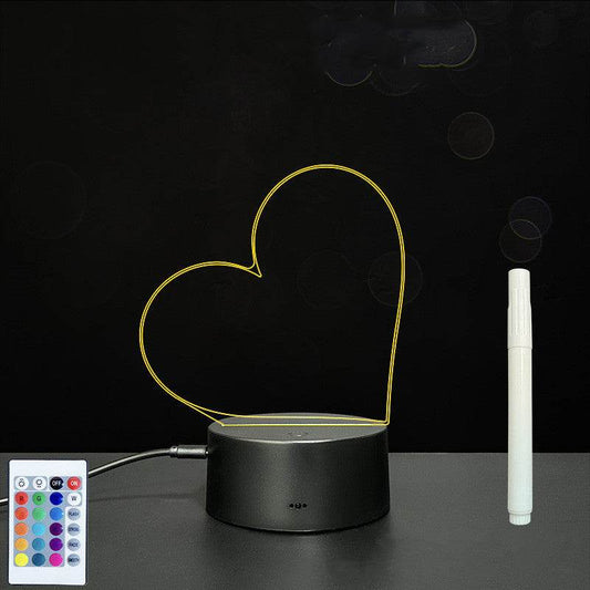 3D Acrylic Board Handwriting Message Board LED Light - ProTrendyz