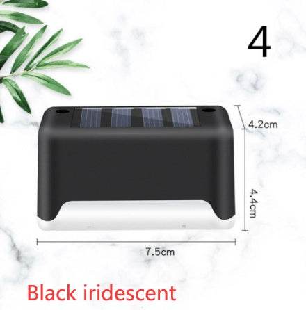 New Upgrade Waterproof LED Solar Fence Lamp Solar Deck Lights Solar Step Light Outdoor For Patio Stairs Garden Pathway Step Yard - ProTrendyz