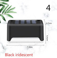 New Upgrade Waterproof LED Solar Fence Lamp Solar Deck Lights Solar Step Light Outdoor For Patio Stairs Garden Pathway Step Yard - ProTrendyz