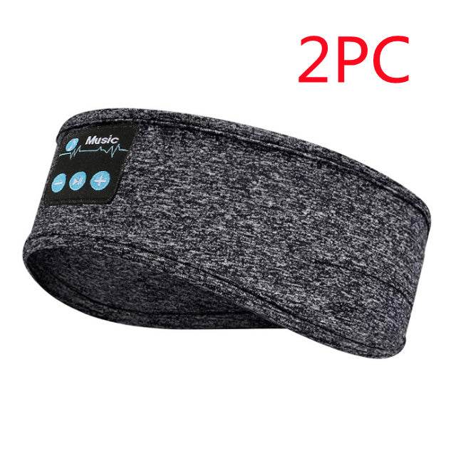 Wireless Bluetooth V5.0 Sports Headband With Music Call Stereo Shading Sleep Headband - ProTrendyz