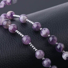 Natural White Crystal Column Natural Stone Necklace - ProTrendyz