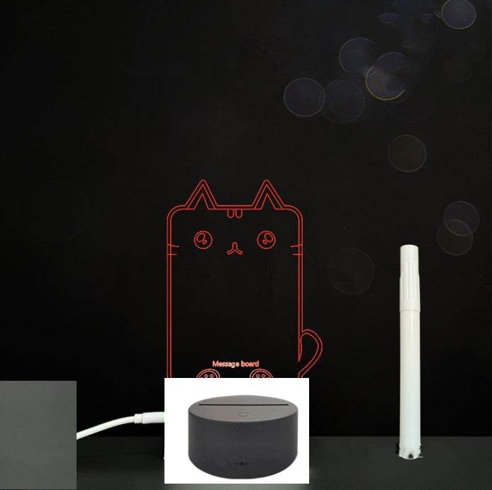 3D Acrylic Board Handwriting Message Board LED Light - ProTrendyz