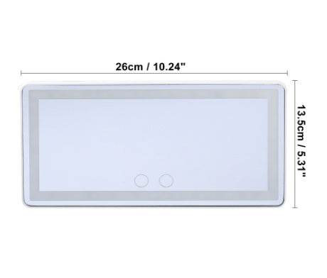 Car LED High-definition Makeup Mirror Three-color Light - ProTrendyz