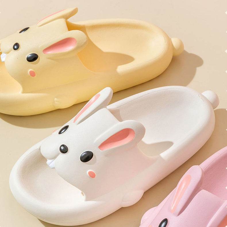 Cute Rabbit Slippers For Kids Women Summer Home Shoes Bathroom Slippers - ProTrendyz