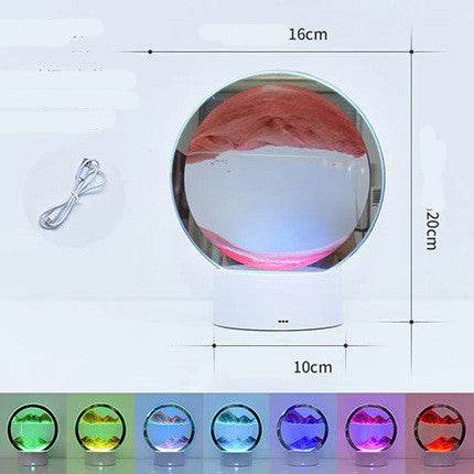 Creative 3D Quicksand Table Lamp Bedside - ProTrendyz