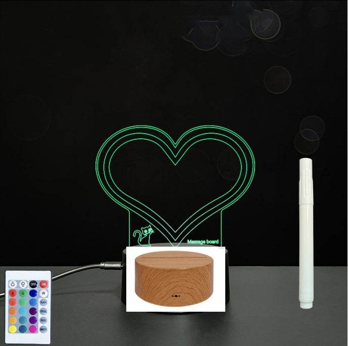 3D Acrylic Board Handwriting Message Board LED Light - ProTrendyz