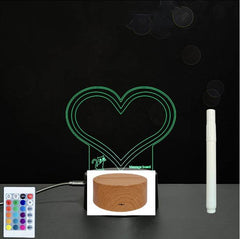 3D Acrylic Board Handwriting Message Board LED Light - ProTrendyz