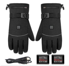 Winter Electric Heated Gloves Motorcycle Touch Screen Gloves - ProTrendyz