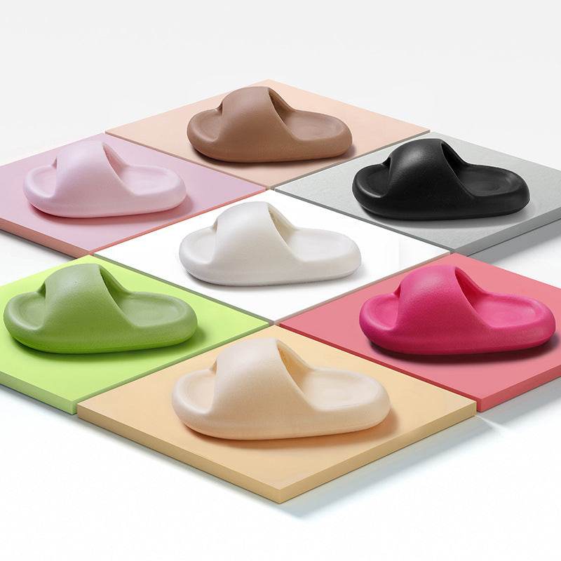 New Bread Shoes Soft Slippers Summer Candy Color Bsthroom Slippers - ProTrendyz