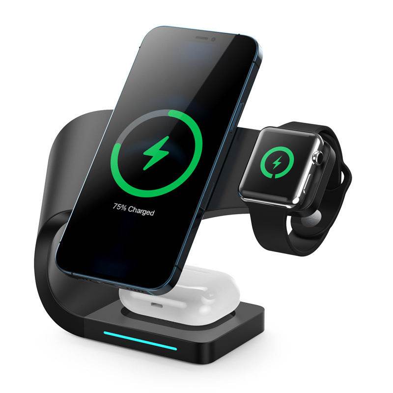 Multi-function Charging Stand Magnetic Wireless Charging 15W Fast Charging - ProTrendyz