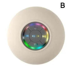 Big Suction Cup Waterproof Shower Bluetooth Speaker LED Light Emitting - ProTrendyz
