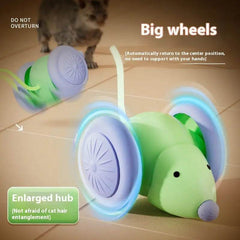 Pet Toys Interactive Cat Toy Electric Mouse Car - Automatic Teaser With Intelligent Obstacle Avoidance Pet Products - ProTrendyz