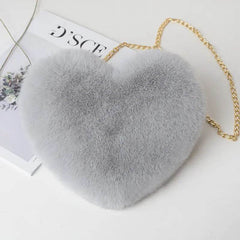 Love Bags For Women Plush Chain Shoulder Bags Valentine's Day Party Bag US - ProTrendyz