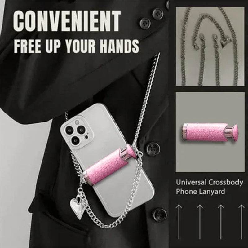 Universal Crossbody Phone Lanyard Chain Back Clip Detachable - ProTrendyz