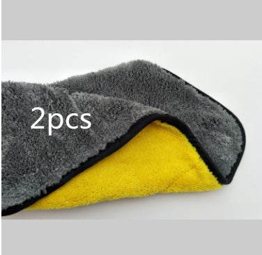 Microfiber Car Wash Towel Absorbent Car Supplies Cleaning Cloth - ProTrendyz