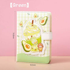 Cute Magnetic Buckle Notebook Girl Heart Hand Ledger - ProTrendyz
