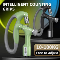 Smart Counting Grip 10-100KG Grip Free Adjustment Professional Hand Training Arm Muscle Training Fitness Equipment Fitness Tools Gym - ProTrendyz